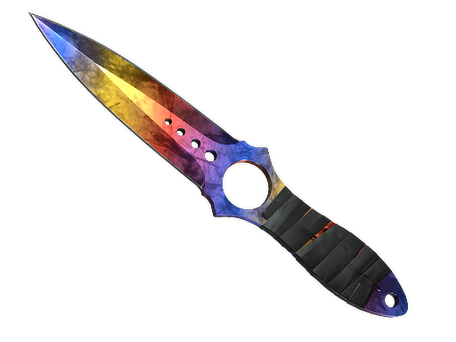 Skeleton Knife Marble Fade