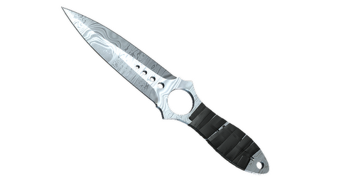 ★ Skeleton Knife | Damascus Steel (Minimal Wear)