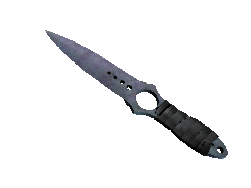 ★ Skeleton Knife | Blue Steel (Well-Worn)