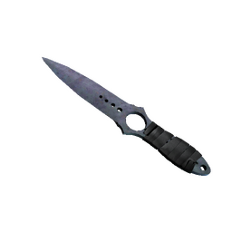 free cs2 skins ★ StatTrak™ Skeleton Knife | Blue Steel (Well-Worn)