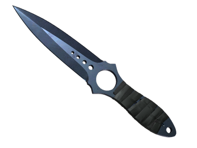 Cuchillo esqueletizado ★ | Azul metalizado