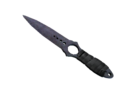 ★ StatTrak™ Skeleton Knife | Blue Steel (Battle-Scarred)