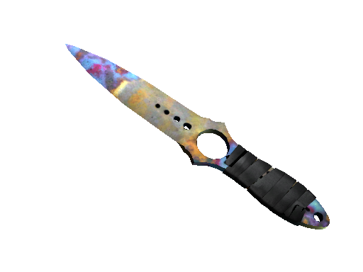 ★ StatTrak™ Skeleton Knife | Case Hardened (Field-Tested)