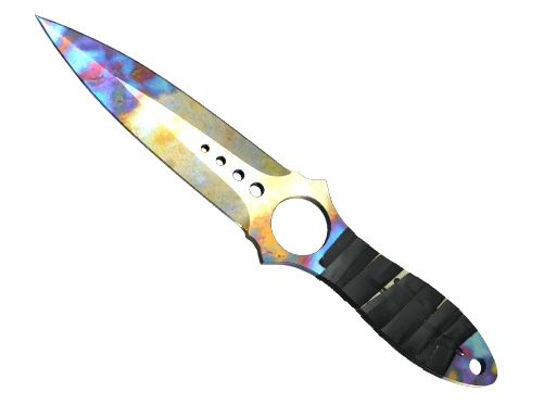 ★ StatTrak™ Skeleton Knife | Case Hardened (Well-Worn)