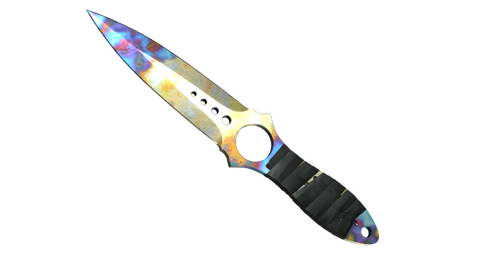 ★ Skeleton Knife | Case Hardened (Well-Worn)