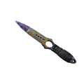 ★ StatTrak™ Skeleton Knife | Case Hardened (Battle-Scarred)