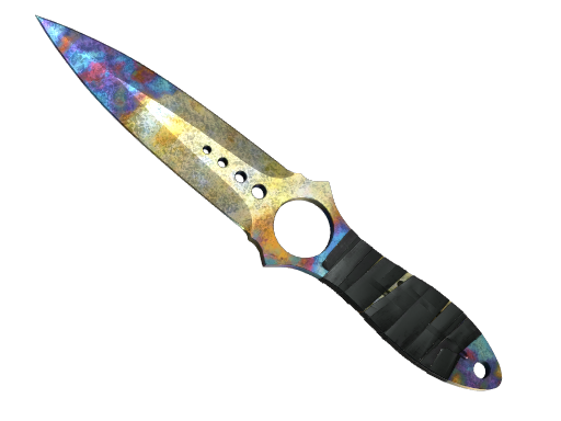 ★ StatTrak™ Skeleton Knife | Case Hardened (Battle-Scarred)