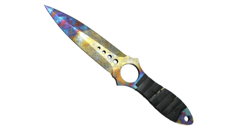 ★ Skeleton Knife | Case Hardened (Battle-Scarred)