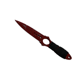 ★ StatTrak™ Skeleton Knife | Crimson Web (Battle-Scarred)