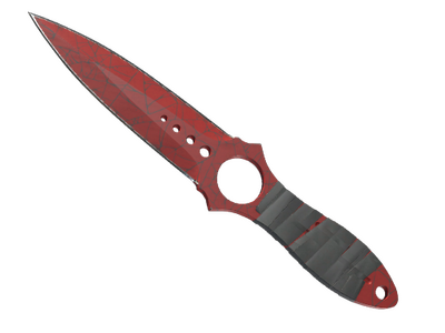 Cuchillo esqueletizado ★ StatTrak™ | Tela escarlata