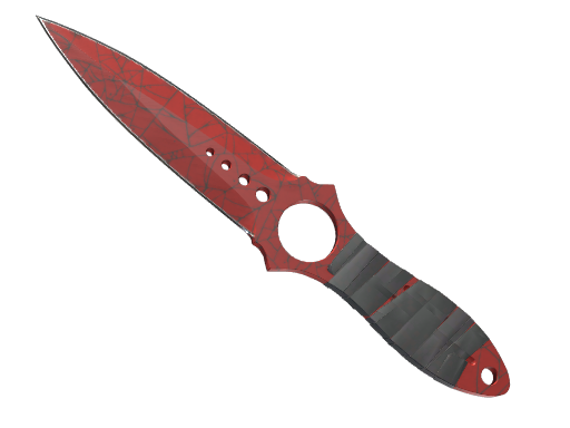 ★ StatTrak™ Skeleton Knife | Crimson Web (Minimal Wear)