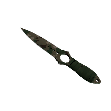 ★ StatTrak™ Skeleton Knife | Forest DDPAT (Well-Worn)