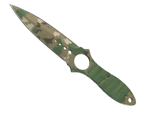 ★ StatTrak™ Skeleton Knife | Forest DDPAT (Well-Worn)