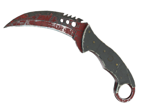 ★ Talon Knife | Crimson Web (Battle-Scarred)