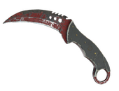 ★ Talon Knife | Crimson Web (Battle-Scarred)