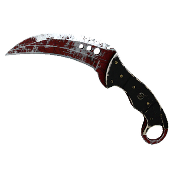 ★ StatTrak™ Talon Knife | Crimson Web (Battle-Scarred)