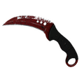 ★ Talon Knife | Crimson Web (Well-Worn)