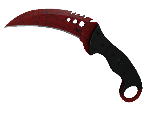Image for the ★ Talon Knife | Crimson Web weapon skin in Counter Strike 2