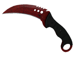 ★ Talon Knife | Crimson Web (Well-Worn)