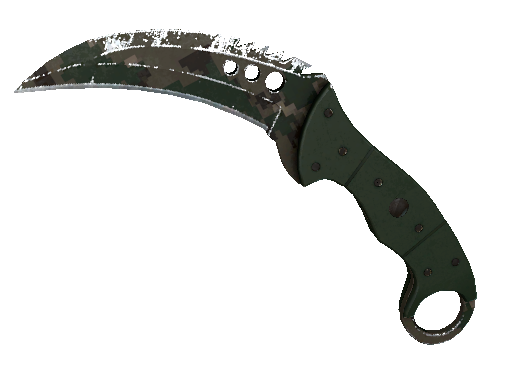 ★ Talon Knife | Forest DDPAT (Well-Worn)