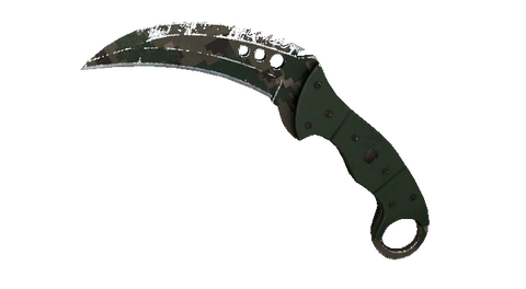 ★ Talon Knife | Forest DDPAT (Well-Worn)