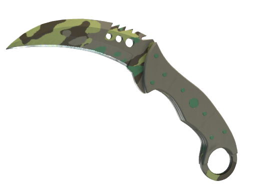 ★ StatTrak™ Talon Knife | Boreal Forest (Minimal Wear)