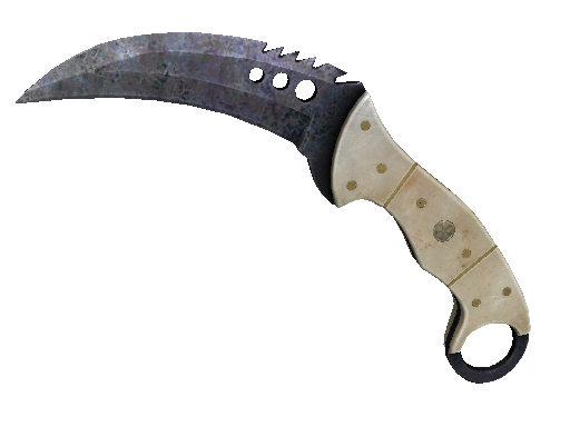 ★ StatTrak™ Talon Knife | Blue Steel (Battle-Scarred)