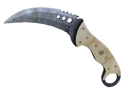 ★ StatTrak™ Talon Knife | Blue Steel (Well-Worn)