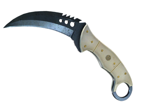 Cuchillo talón ★ StatTrak™ | Azul metalizado