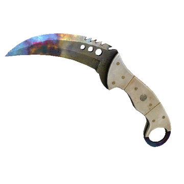 ★ StatTrak™ Talon Knife | Case Hardened (Well-Worn)