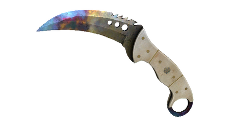 ★ StatTrak™ Talon Knife | Case Hardened (Well-Worn)