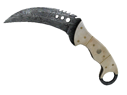 ★ StatTrak™ Talon Knife | Damascus Steel (Battle-Scarred)