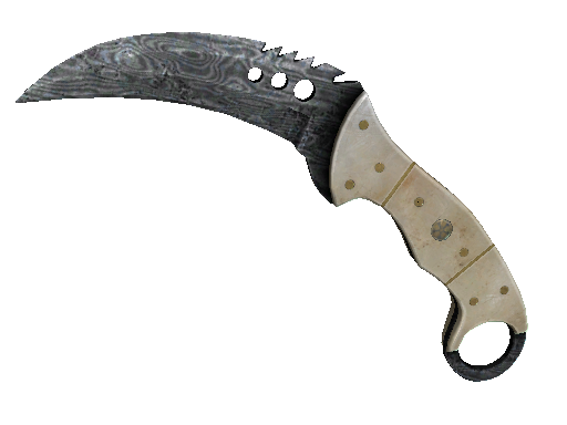 ★ Talon Knife | Damascus Steel (Battle-Scarred)