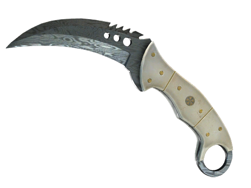 ★ StatTrak™ Talon Knife | Damascus Steel (Battle-Scarred)