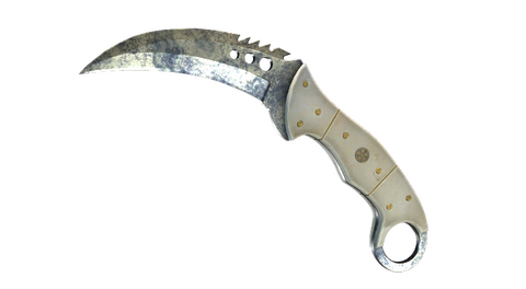 ★ Talon Knife | Stained (Battle-Scarred)