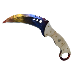 free cs2 skins ★ Talon Knife | Marble Fade (Factory New)