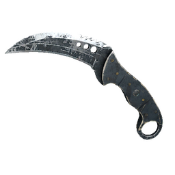 ★ StatTrak™ Talon Knife | Night Stripe (Battle-Scarred)