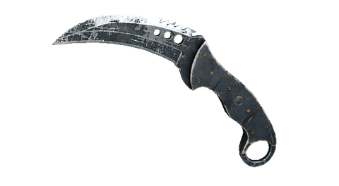 ★ Talon Knife | Night Stripe (Battle-Scarred)