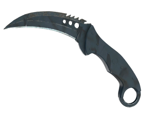 ★ StatTrak™ Talon Knife | Night Stripe (Well-Worn)