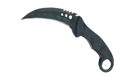 ★ Talon Knife | Night Stripe (Well-Worn)