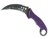 ★ Talon Knife | Ultraviolet (Battle-Scarred)