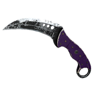 ★ Talon Knife | Ultraviolet (Battle-Scarred)