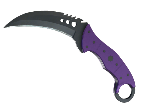 ★ StatTrak™ Talon Knife | Ultraviolet (Minimal Wear)