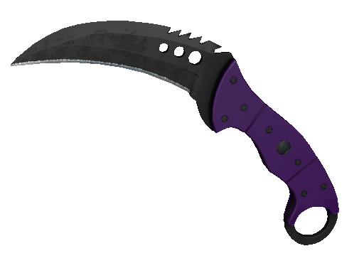 Image for the ★ Talon Knife | Ultraviolet weapon skin in Counter Strike 2