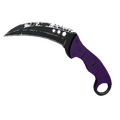 ★ StatTrak™ Talon Knife | Ultraviolet (Field-Tested)