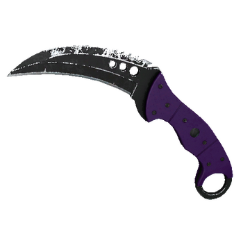 ★ StatTrak™ Talon Knife | Ultraviolet (Well-Worn)