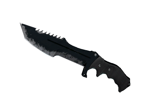 ★ StatTrak™ Huntsman Knife | Night (Battle-Scarred)