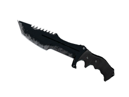 ★ Huntsman Knife | Night (Battle-Scarred)