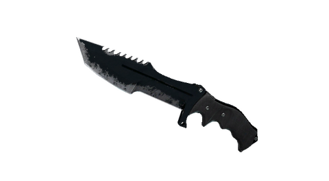 ★ Huntsman Knife | Night (Battle-Scarred)