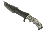 ★ Huntsman Knife | Black Laminate (Battle-Scarred)